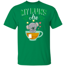 Load image into Gallery viewer, My Puns Are Koala Tea Animal Puns Shirt G500 5.3 oz. T-Shirt
