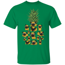 Load image into Gallery viewer, Pineapple Pug Lover T-Shirt G500 5.3 oz. T-Shirt
